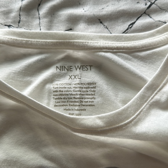 Nine West Good Vibes T-Shirt - Picture 3 of 3